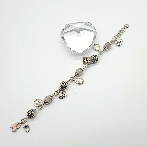 Brighton "Enjoy Every Moment" Go Red Campaign for Cancer Awareness bracelet 🩷 - Picture 9 of 11